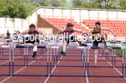 Mens under-20s hurdles, North Eastern Track and Field Champs, Gateshead Stadium. Photo: David T. Hewitson/Sports for All Pics